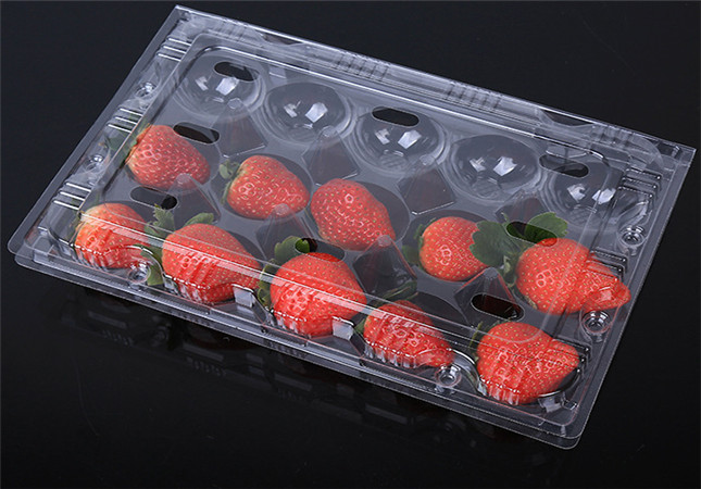 草莓水果吸塑托盘